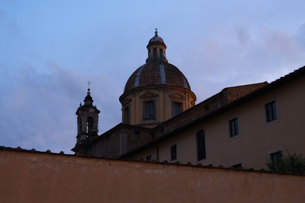 Medici Chapels exterior morning light