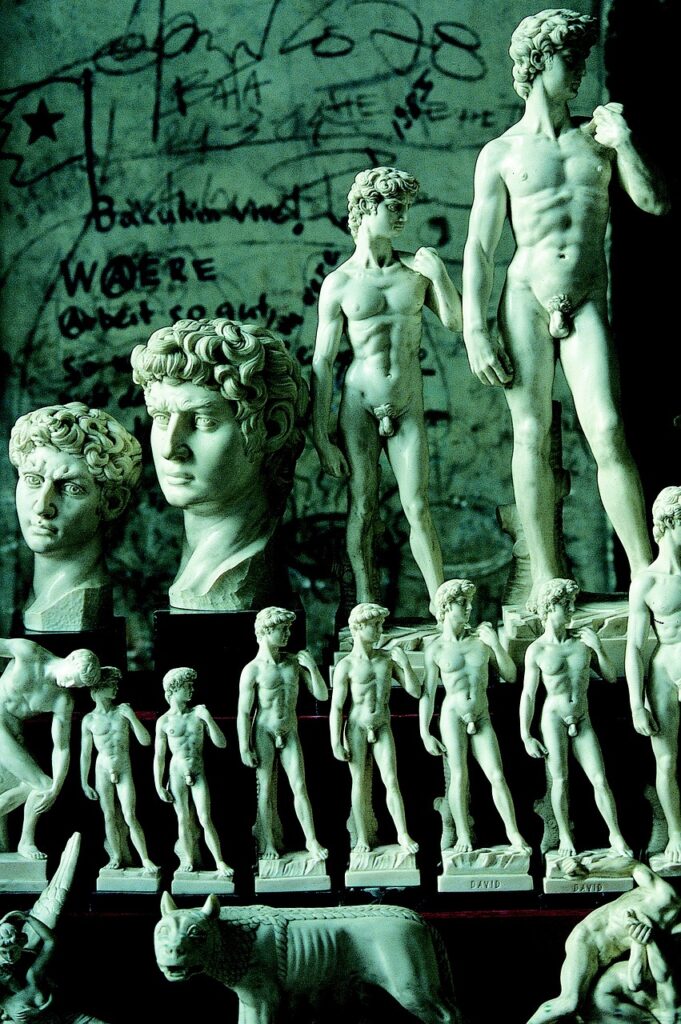 florence galleria dellaccademia entrance facade